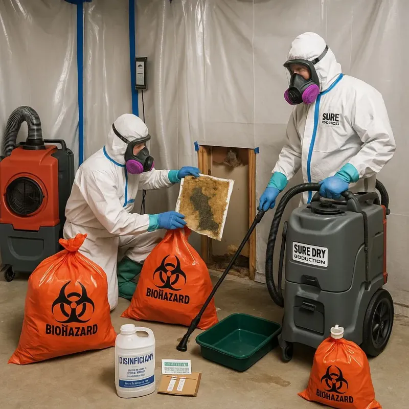 Contaminated Water Handling Protocols process in Southchase, FL