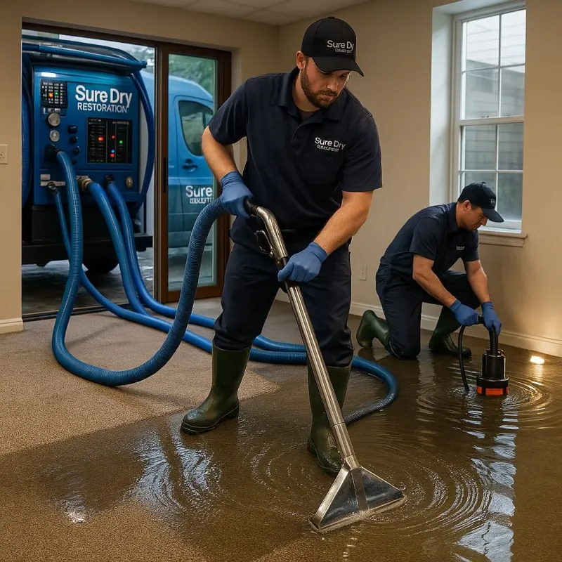 Water Extraction and Removal process in Southchase, FL